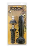 Boneyard Cock - Black 28cm