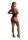 Open-Cup Strappy Teddy One Size