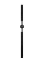 Velvet & Velcro Adjustable Silicone Ball Gag