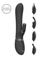 Chou G-Spot Rabbit & Clitoral Stimulator Black
