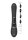 Chou G-Spot Rabbit & Clitoral Stimulator Black