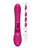 Etsu - Pulse Wave G-Spot Rabbit & Clitoral Stimulator Pink