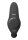 Kata Pulse Wave & Vibrating Double Penetration Vibrator Black