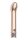 Jewel Rechargeable ABS Bullet Rose Gold