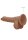 Dong with testicles 7" Tan