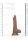 Dong with testicles 7" Tan