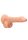 Dong with testicles 8" Flesh