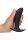 Ouch! E-stim & Vibrating Butt plug with Remote - Black