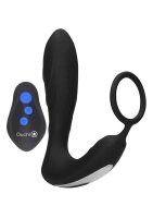 Ouch! E-stim & Vibr Butt plug with Cockring and...