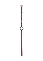 Ouch Halo - Silicone Ring Gag - Burgundy