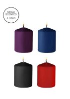 Tease Candles - Mix scent - 4 Pieces - Mix - 175 g