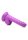 POP 6.5" Dildo with Balls - Purple