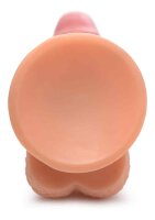 POP Dildo with Balls - Light 19cm