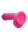 POP Dildo with Balls - Pink 21cm