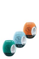 Satisfyer Masturbator Egg 3er Set Naughty, Savage, Chrunchy