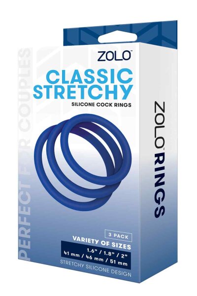 Zolo Classic Stretchy Silicone Cock Ring