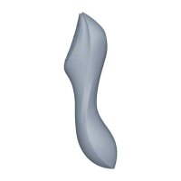 Satisfyer Curvy Trinity 3 Insertable Air Pulse Vibrator Blue Grey