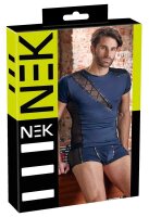 Herren Shirt Marineblau S - 2XL