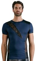 Herren Shirt Marineblau S - 2XL