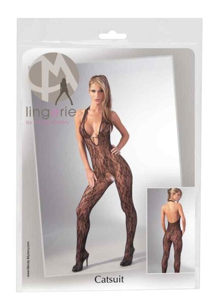 Catsuit schwarz S/M - L/XL