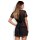 Obsessive Alluria Peignoir & Thong Black S - XL