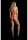 Festive Rhinestone Top And Thong Red One Size - Queen Size