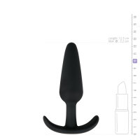 Butt Plug Black L 3,2 cm