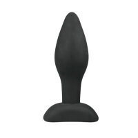 Small Black Silicone Buttplug 2,8 cm
