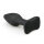 Small Black Silicone Buttplug