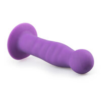 Silicone Suction Cup Dildo Purple