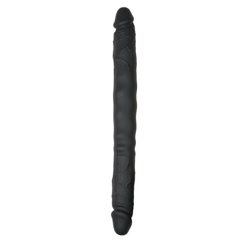 Silicone Double Ended Dildo Black