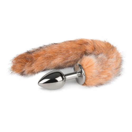 Fox Tail Plug No. 7 Silver 2,7 cm