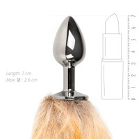 Fox Tail Plug No. 1 Silver