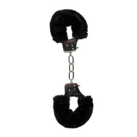 Furry Handcuffs Black