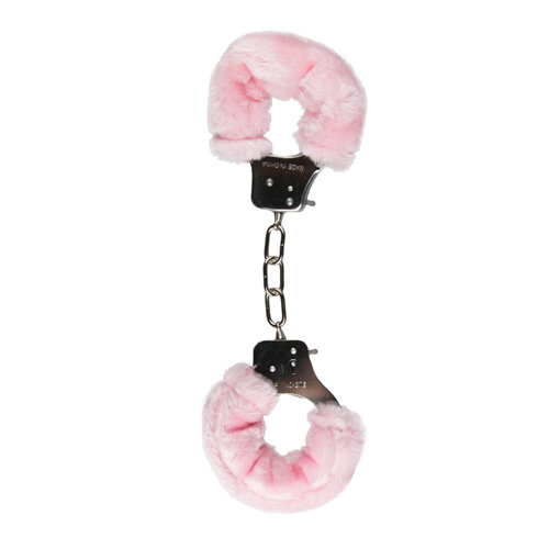 Furry Handcuffs Pink