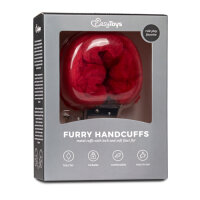Furry Handcuffs Red