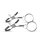 Metal Nipple Clamps With Ring