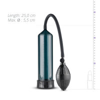 Penis Pump With Squeeze Ball Black