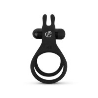 Share Ring Double Vibrating Cock Ring with Rabbit Ears