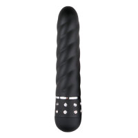 Mini Vibrator Twisted Black