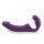 Strapless Strap-On Vibrator Purple