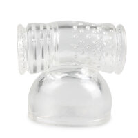 Masturbator Wand Attachment Clear