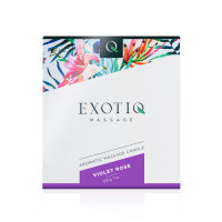 Exotiq Massage Candle Violet Rose 200g