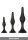 Silicone Anal Starter Kit Black
