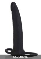 Silicone Double Rider Black