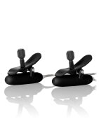 Vibrating Heated Nipple Teaser Black