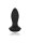 Vibrating Petite Crystal Probe Black