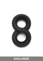 Soft Silicone Jock C-Ring Black