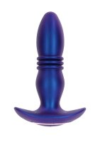 The Tough Thrusting Vibrating Plug Blue Metallic