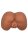 Stroke It Life size Ass Brown
